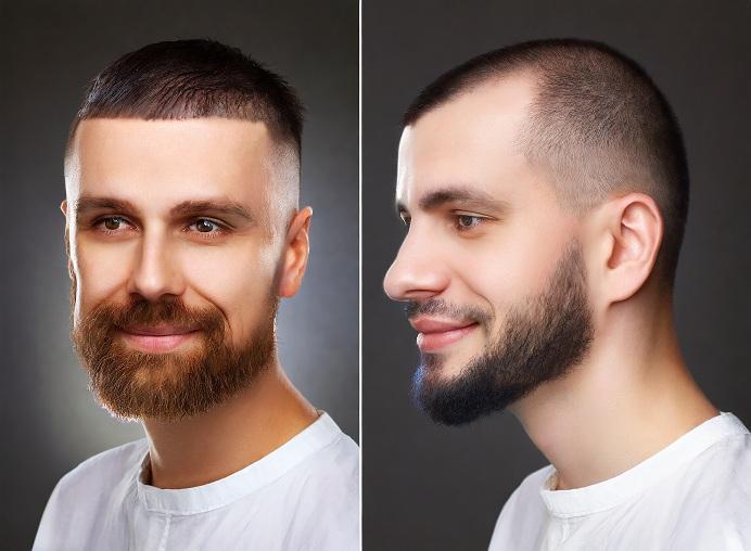 hair transplant before and after