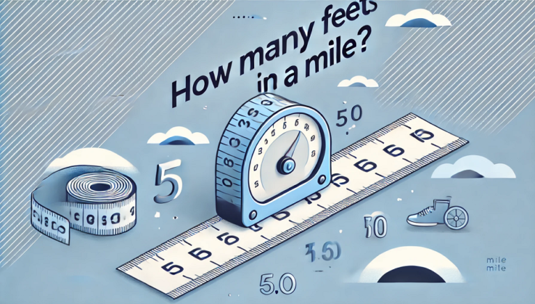 how many feets in a mile
