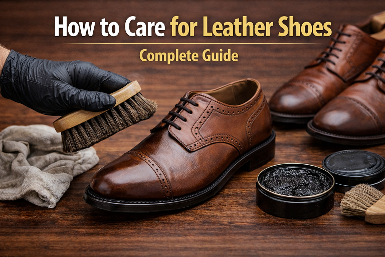 how to care for leather shoes cleaning polishing guide