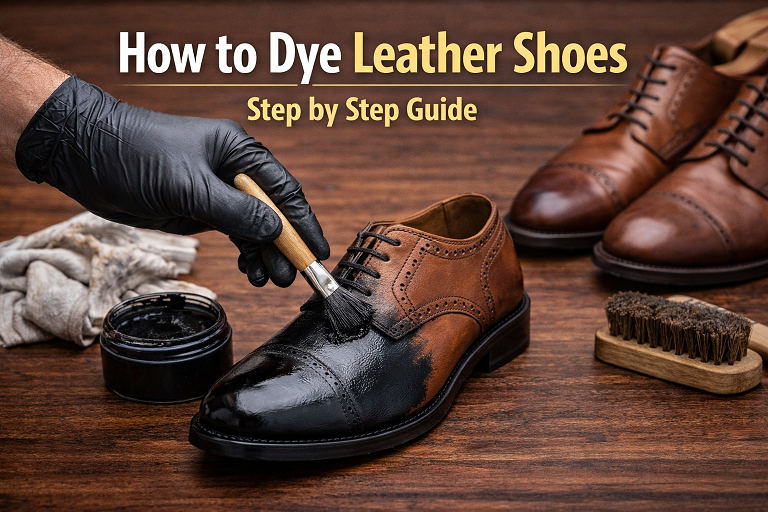 how to dye leather shoes at home black and brown guide
